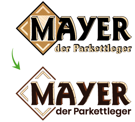 Mayer der Parkettleger Logo