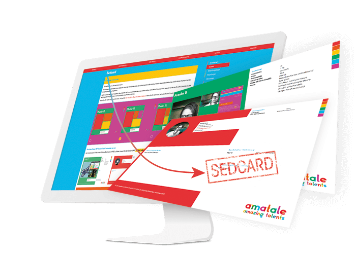 Eingaben bei amatale generieren Sedcards