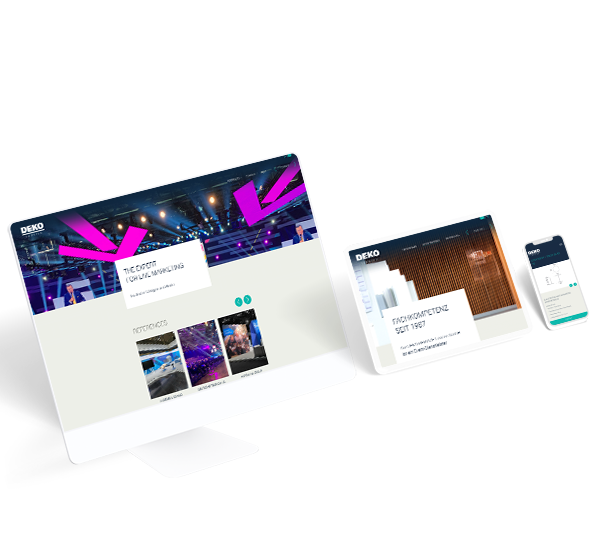 Relaunch der Internetseite von DEKO SERVICE