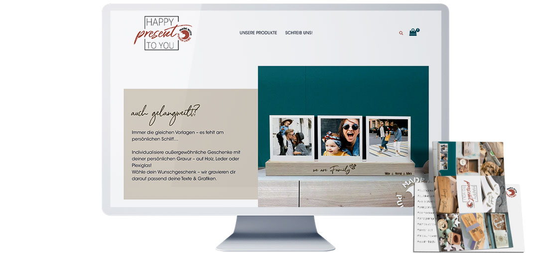 Logoentwicklung und Websiteerstellung für amatale